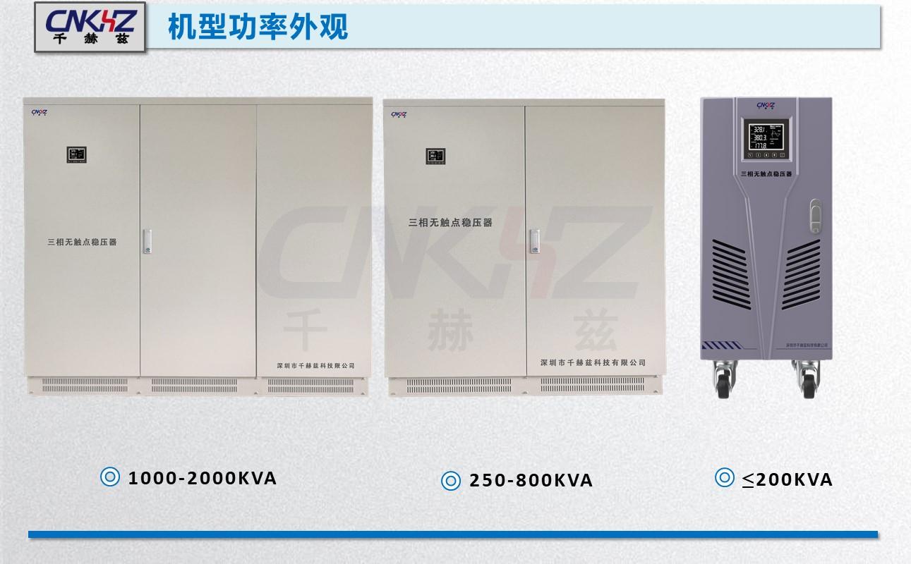 穩壓器功率及外觀